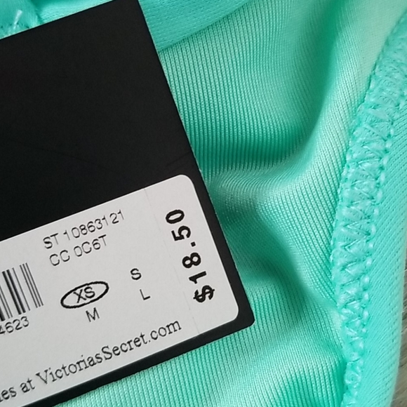 NWT VS Bikini bottom Turquoise XS - Picture 3 of 3